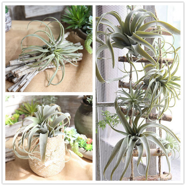 High Quality Vivid Artificial Succulents pineapple flexible glue Plants Bonsai Succulent Flower Lotus For Home Office Decoration