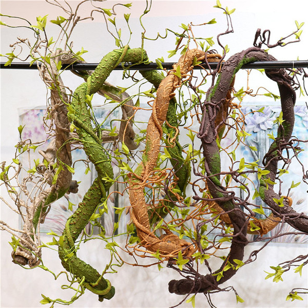 2 m Artificial Plants foaming rattan hang vine Simulation rattan wedding decoration Background wall hanging rattan fake plants