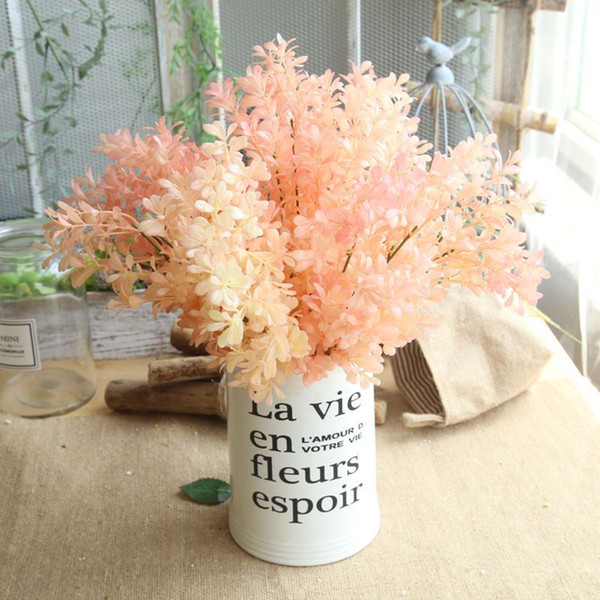 Artificial flower pink melon bunch of plants manufacturers home decoration wedding holding flowers wall plant wall fake flowers