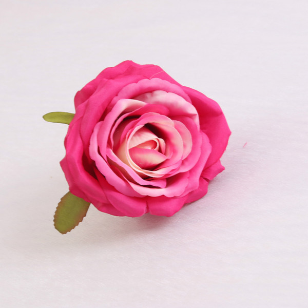 10 Pcs/Lot Simulation round head rose head arch flower wall decoration wedding silk fake flowers Artificial flowers factory wholesale