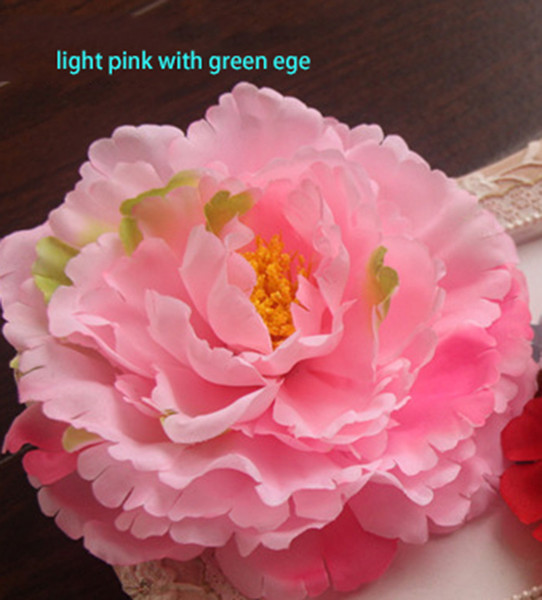 11CM/4.3inch diameter free shipping artificial peony flower head used for wedding car/wall/hat/hair or garden ornament large