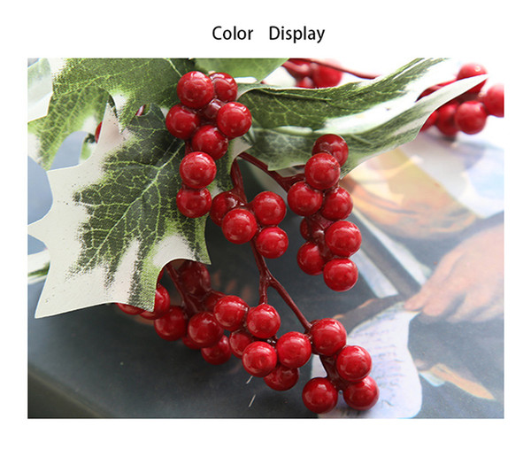 22cm/8.6inch height Artificial Berry flower Craft Simulation Fake Flowers for Bedding Sets wedding chamber table dedcoration and supplies