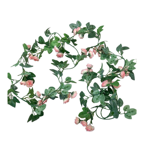 36 flowers 50pcs Simulated Rose Rattan Decoration Flower Silk Flower Wedding Flower Hanging Rattan Ceiling Winding Landscape Rattan