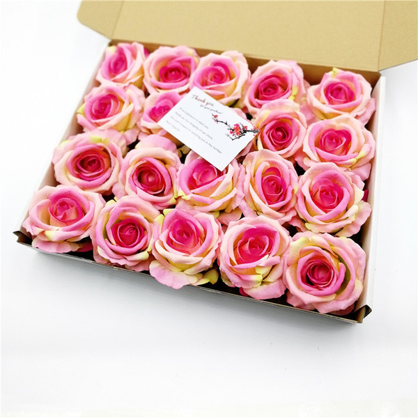 30 Head Bud Roses Simulation Flowers silk cloth Rose Decorative Flowers Home Decorations for Wedding Decor Flower