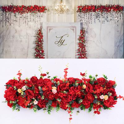 2019 new flower arrangement shopping mall decoration western table decoration wedding t platform road leading stage road