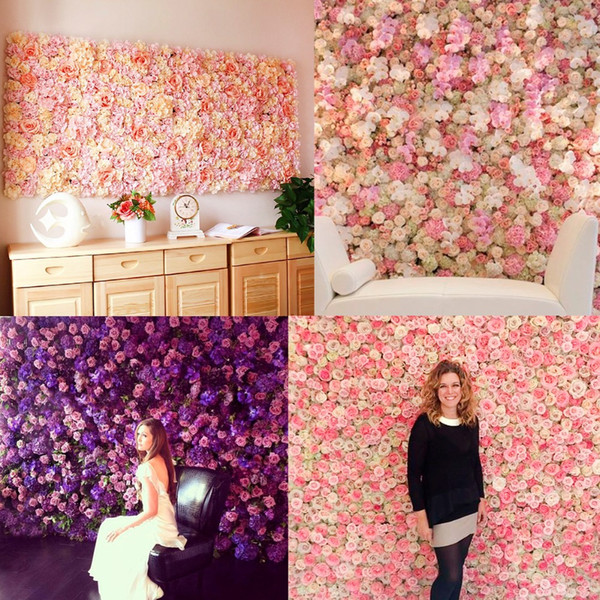 high quality Rose flower wall wedding Decoration artificial rose hydrangea flower wall Backdrop for Wedding Party Decoration ROSE QUEEN