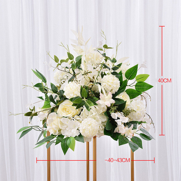 2019 New Table Centerpiece Flower Pillars Candle Holders Flowers wedding centerpiece home decorationfree shipping by Rosequeenflower