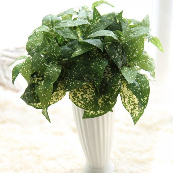 UBIZ Artificial eternal plants leaf home decoration accessories silk Micro-landscape plants indoor fleur evergreen ornaments