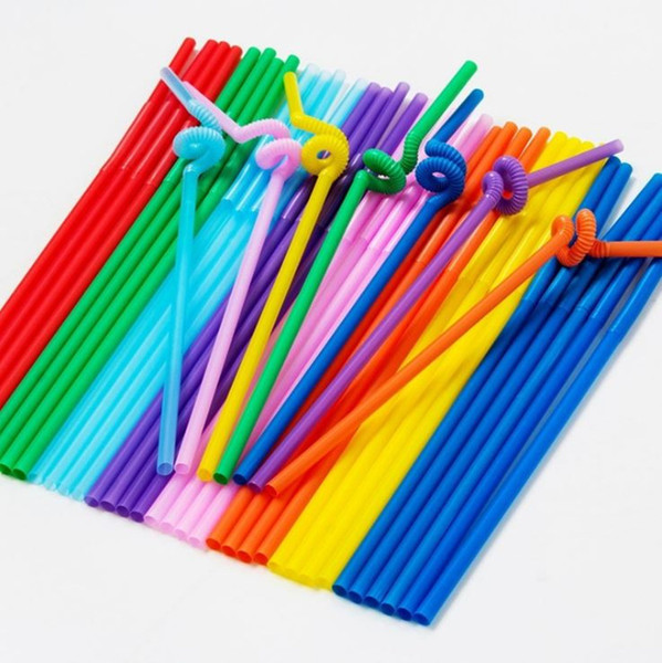 Color art pipe Transparent Straws Black straws Color straws 100 branches / bags 50 branches / bags T4H0392