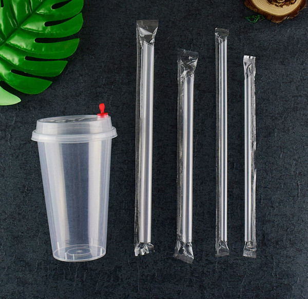 Kitchen, Dining Bar More size straight plastic straws and cleaning brushes reusable straw bar drinking tools