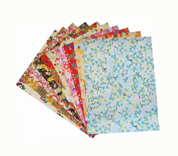 Free shipping Washi paper Japanese paper for DIY origami crafts scrapbook - 19 x 27cm 50pcs/lot LA0069 wholesale