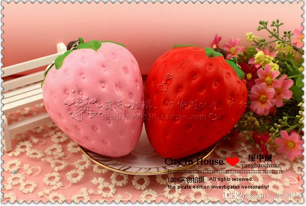 Lovely Squishies Toys Strawberries Gifts All Kinds Of Style Simulation Of Food For Key Ring Phone Chain