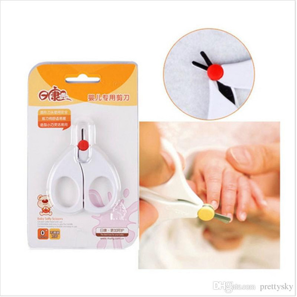 High quality New arriving Rikang baby nail scissors newborn baby safety nail clipper scissors Christmas gifts Free Shipping