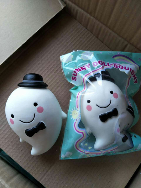 High-quality environmentally friendly new products selling Squishy slow rebound toys PU cute new simulation ghost decompression toys