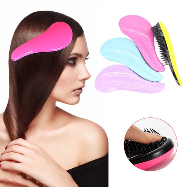 Magic Hair Comb Brush Rainbow Volume Styling Tools Anti Tangle Anti-static Head Massager Hairbrush Hair Shower Salon Tool