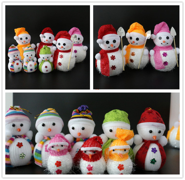 new arrivals Christmas Santa snowman 12 pieces/ lot party gift Christmas festive Easter gifts NEW YEAR