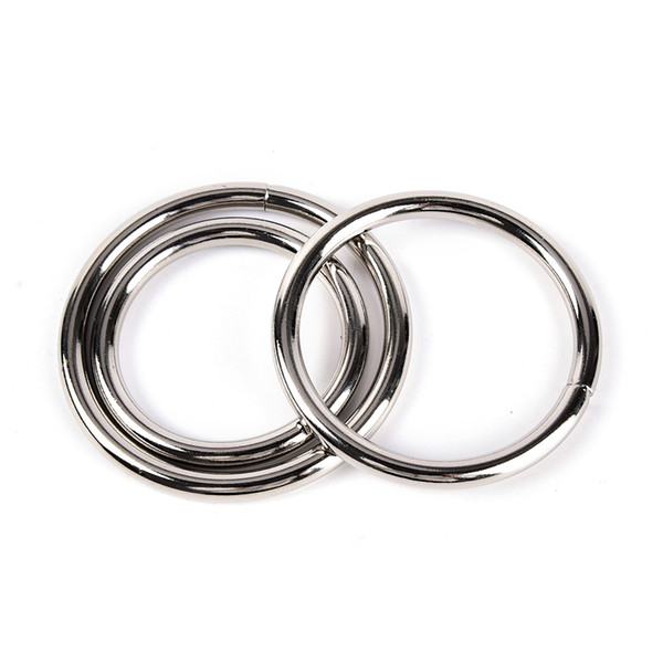 Male Aluminum alloy metal penis ring Delay Ejaculation cock toys for men Erotic cockring 38/40/50mm Party Favor