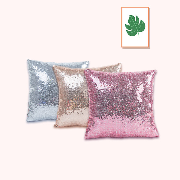 Glitter Sequin 40*40 Sequins Throw Pillow Solid Sequin Party Home Decor Party decoration wedding decor