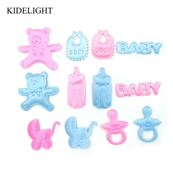 50PCS Baby shower girl boy favor party decoration candy box accessory scrapbook embellishment diy craft baptism gift christening