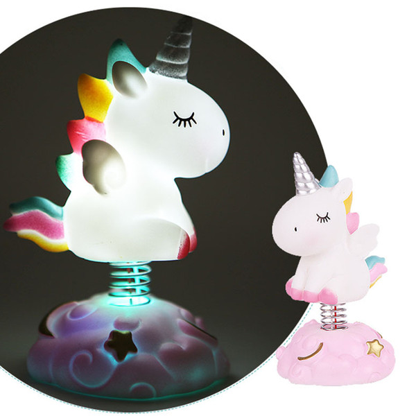 Wedding Babyshower Illuminated Unicorn Cake Topper Wedding Decorating Cake Decorating Unicorn Birthday Party Decor Unicornio ,Q