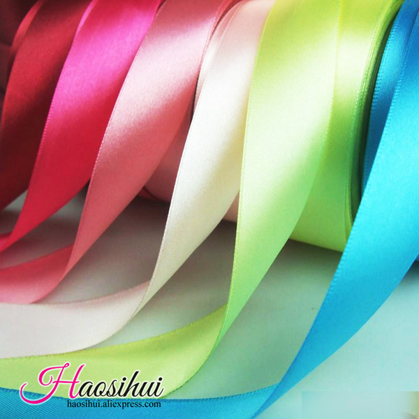 5/8''(16mm)100yards/lot Satin Ribbon Wedding Party Festive Event Decoration Crafts Gifts Wrapping Apparel Sewing Fabric Supplies