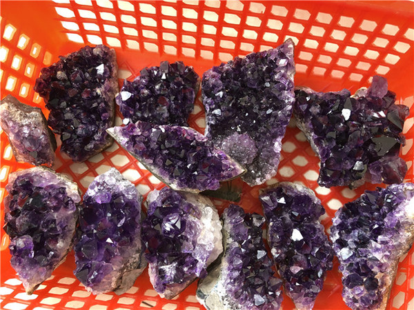 1 kg top quality amethyst cluster specimen wholesale price amethyst crystal geode for home decoration healing crystal amethyst from uruguary