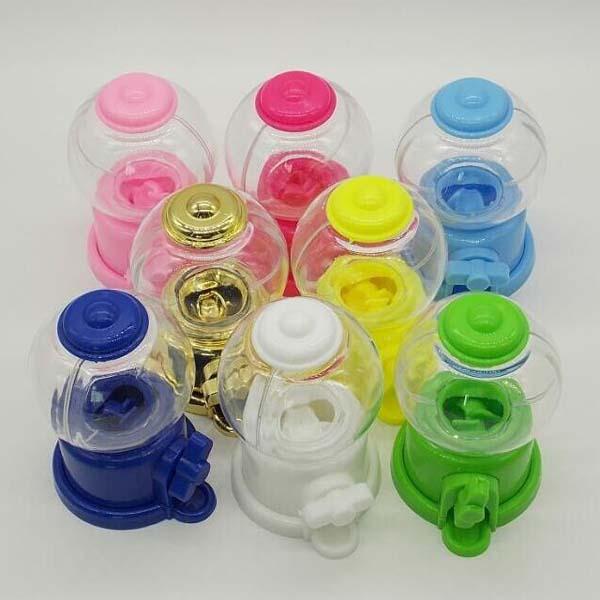 5 Colors Upick--10pcs 9.6*6cm mini candy machine baby shower party favor boxes Birthday party gift box