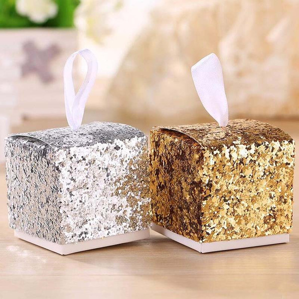 50pcs Wedding Party Favors And Gifts Candy Box 