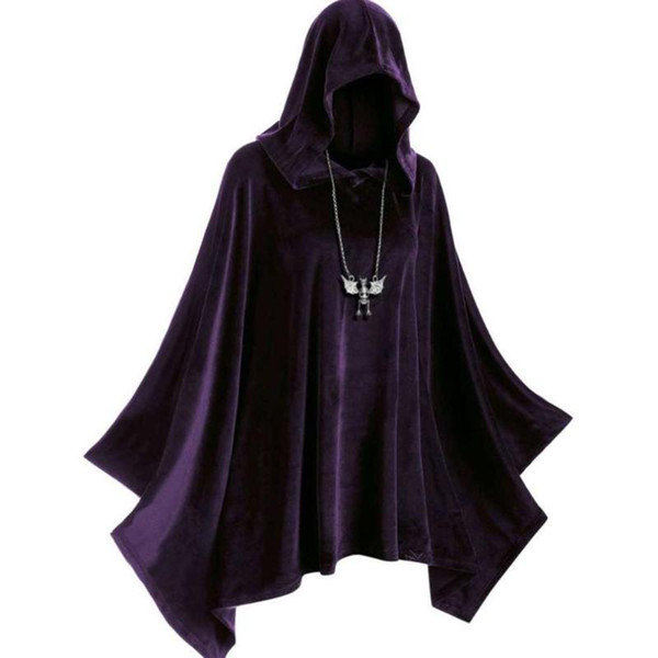 Role Play Halloween Stage Costuming Witches Vampires Medieval Witch Hat Cape Corner Renaissance Gothic Cosplay Costume