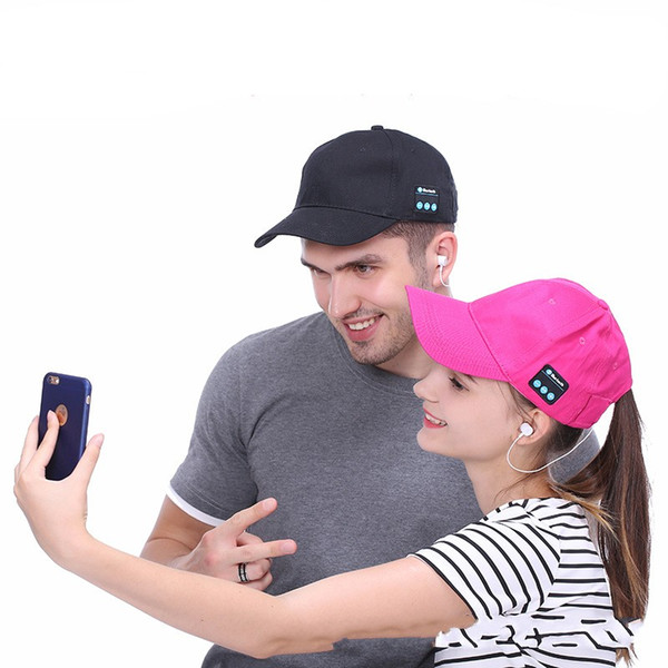 Bluetooth Wireless Hats Entertainment Headset Baseball Cap Snapback Portable Wear Resistant Spring And Autumn 26cl UU