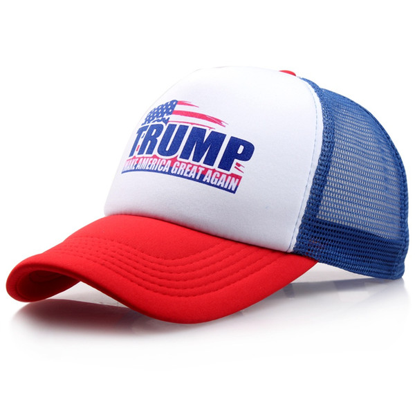 Donald Trump mesh Baseball Cap outdoor summer Make America Great Again sun hat Republican hat Mesh sports cap gift AAA1895