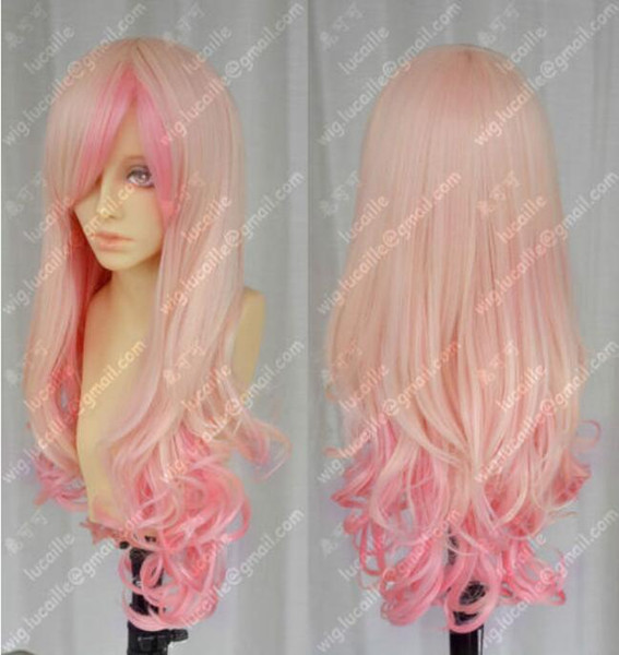 Wig Harajuku sea baby fashion gradual change long cos wig free shipping