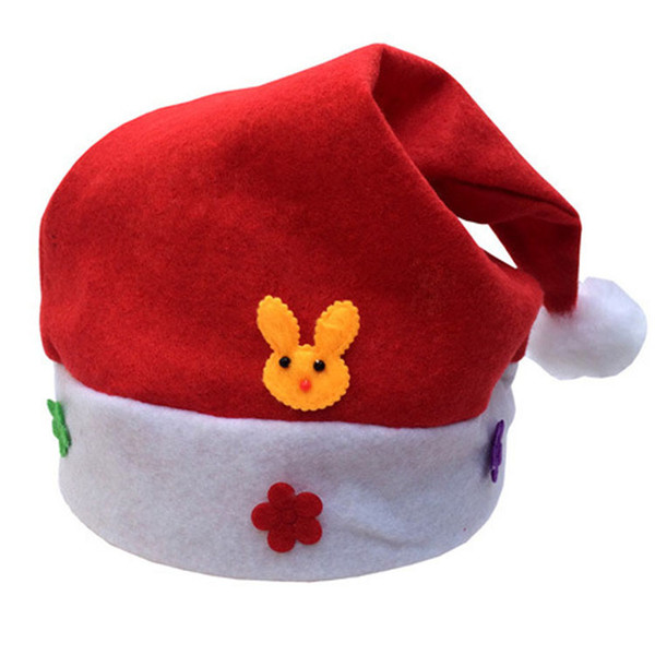 2018 new Children's Christmas Hat Christmas Creative Ornaments Cute Hat Cartoon Christmas Hat