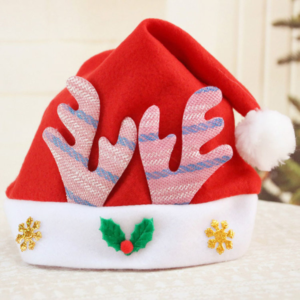 Children's Christmas Hat Christmas Creative Decoration High-grade Elk Old Man Snowman Christmas Hat