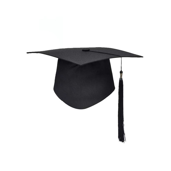 School Graduation Party Tassels Cap Mortarboard University Bachelors Master Doctor Academic Hat