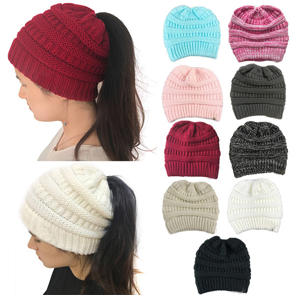 C and C Hats C Knitted Winter Caps Trendy Beanie Keep Warm Chunky Head Caps Soft Cable Knit Slouchy Crochet Hats Fashion Outdoor