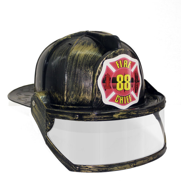 Paint Fireman Costume Firefighter Role Play Toy Hat cosplay Fire Extinguisher caps Role Play