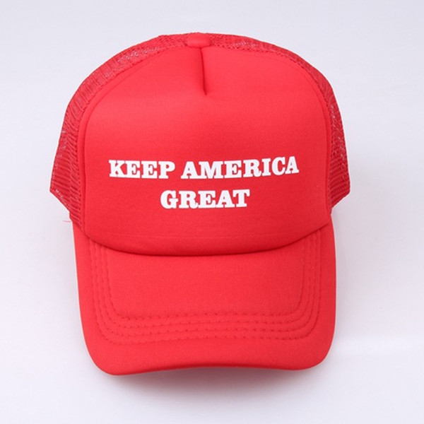 Donald Trump 2020 Midterm Election Slogan Base Ball Hat Keep America Great Red Adjustable Size Hollow-carved Pure Cotton