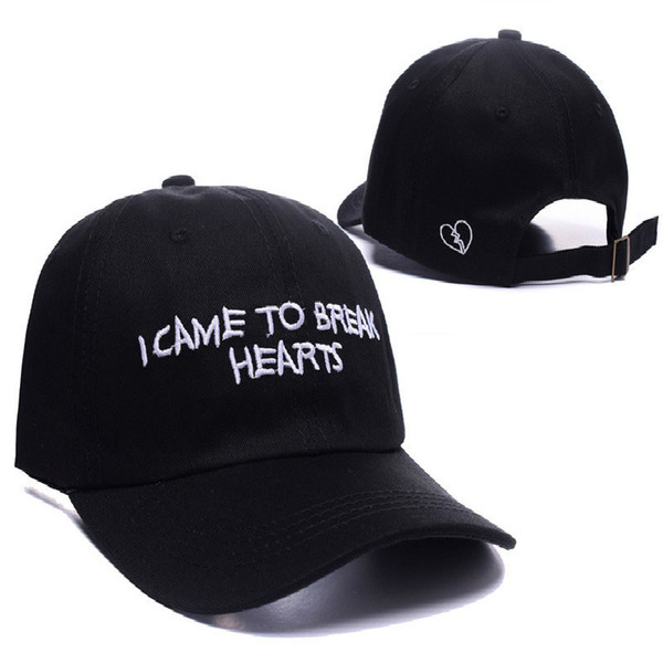 Unisex Mens Womens I Came To Break Hearts Dad Hat Baseball Cap Adjustable Trucker Hats Almost Famous Caps