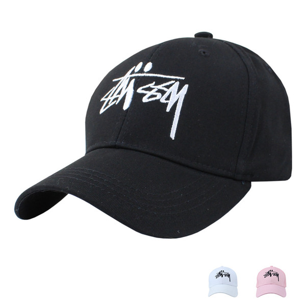 Wholesale- Men and Women Fashion Hats Retro Casual dad Cap Hip-Hop Hat Simple Baseball Cap Hat for New Year Gift