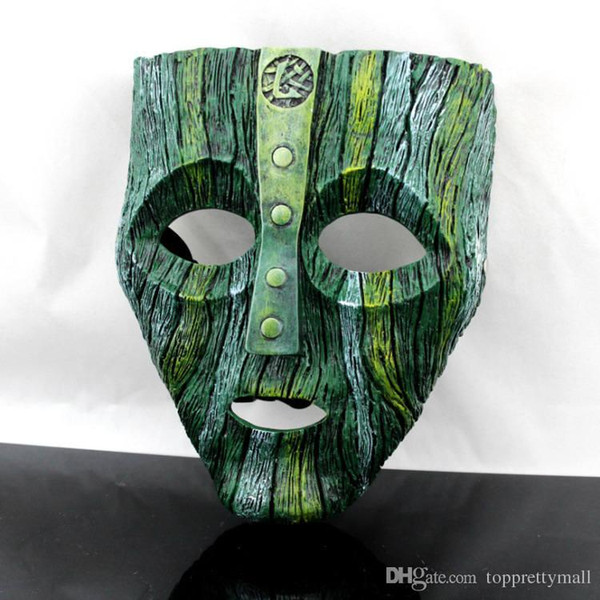 high quality mask for men 2 color green and black Makeup Party Mask Collector's Edition Craft Gift classic movie Mask