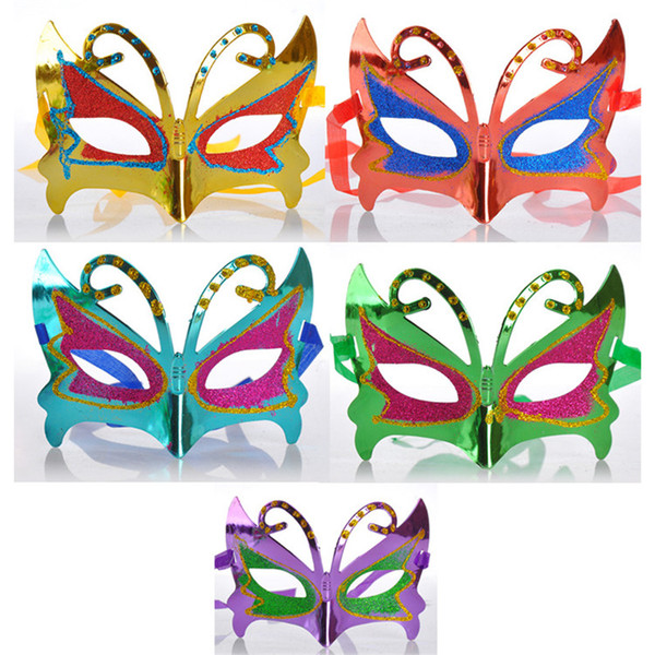 Hottest Sale Halloween Crazy Party Masks Masquerade Decorations Masks School Masquerade Butterfly Style DHL 7-10 Days