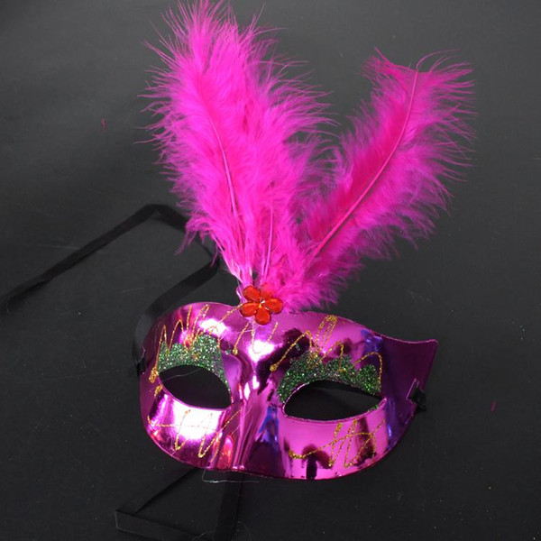 The new luminous butterfly mask mask wholesale hair mask crown princess mask Masquerade Mask