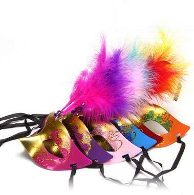 Hot Selling Venice Fur Masks Masquerade Mask Masquerade Mask Halloween Christmas Masks Costume Party Fur Masks For Women Cheap Free Shipping