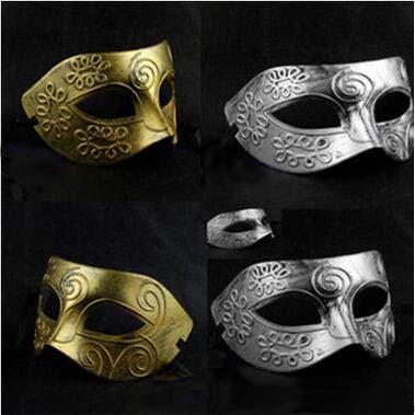 New Arrival Retro Man Masks Greek and Roman Warrior Prince Masquerade Mask Halloween Christmas Masks Costume Party Prince Masks For Man