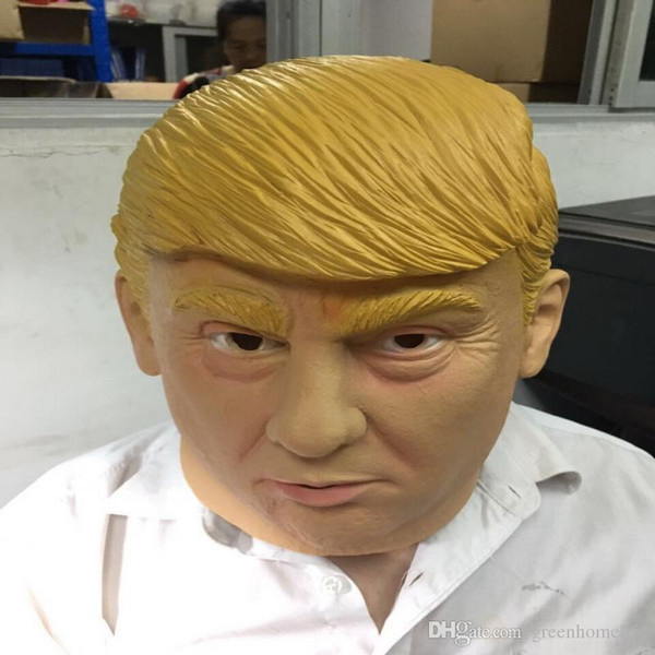 Presidential Donald Trump Latex Mask eco-friendly full Face latex Halloween party mask cosplay