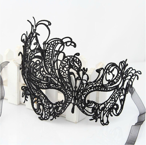 Protective headgear 2019 1PC Sexy Lace Eye Mask Venetian Masquerade Ball Party Fancy Dress Costume