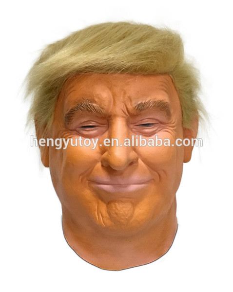 Realistic Adults Halloween Deluxe Latex Full Head Mask with Hair