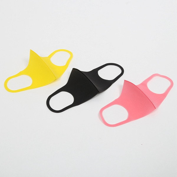 Children Breathing Face Masks Earloop Foldable Kids Respirator Washable Mouth Masks Sponge Dustproof Mask Protective Masks ZZA1937