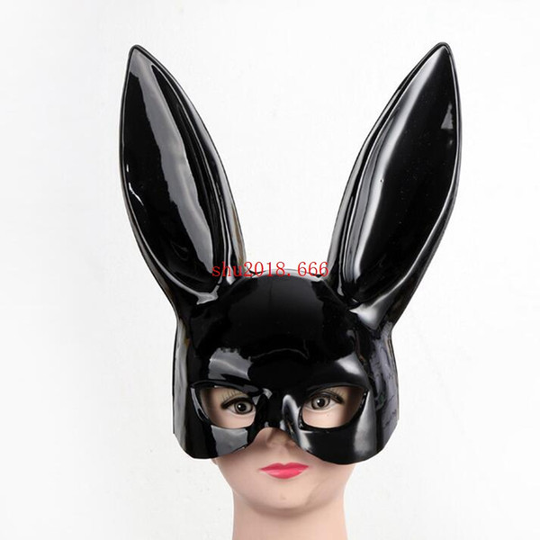 free shipping 150pcs Makeup dance bunny mask Halloween rabbit mask party